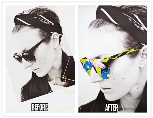 How to make DIY embroidered photo art