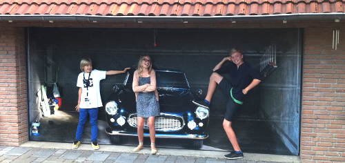 20+ door stickers to make your garage cooler 9