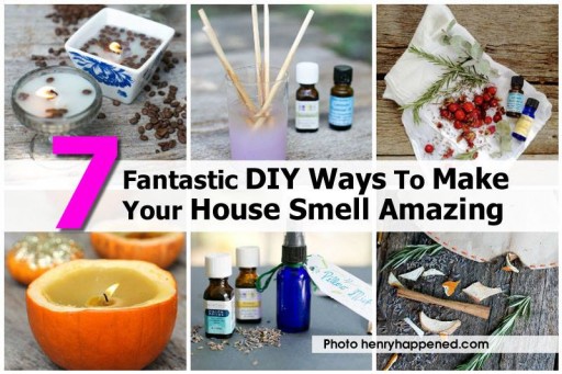7 DIY natural ways to make your house house smell amazingly nice