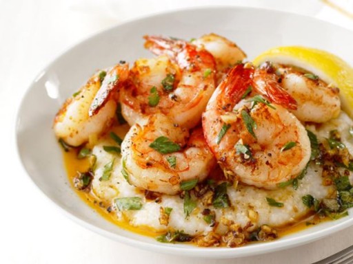 How to cook Lemon Garlic Shrimp and Grits recipe