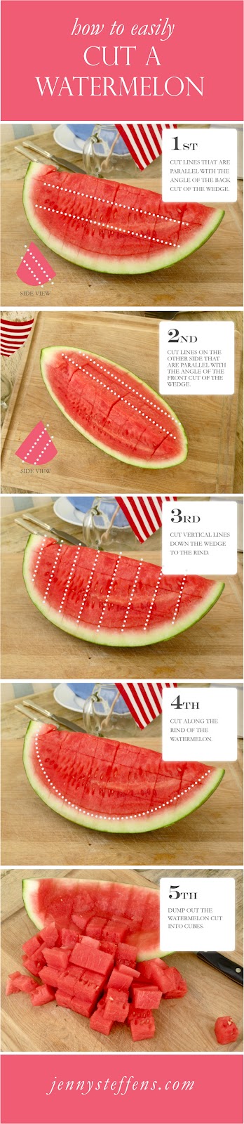How to cut a watermelonm 2