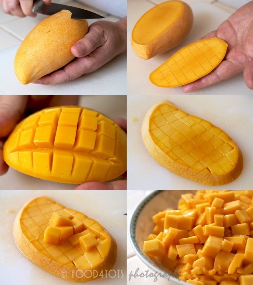 How to cut mango