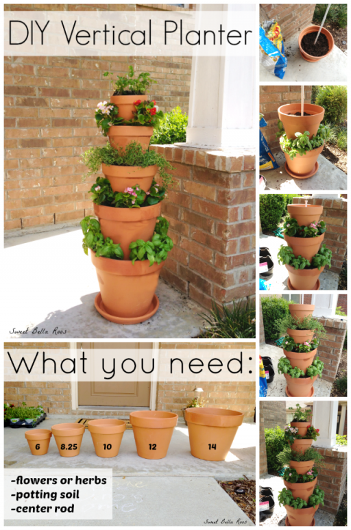 How to make DIY vertical planter
