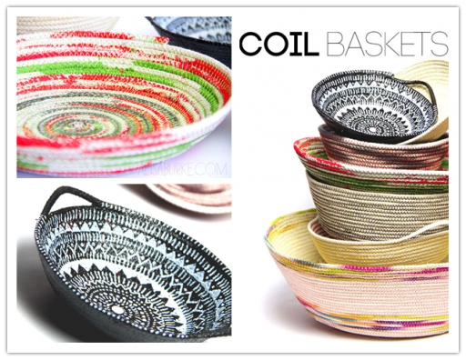 How to make beautiful DIY coil basket