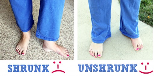 How to unshrink your shrunk clothes