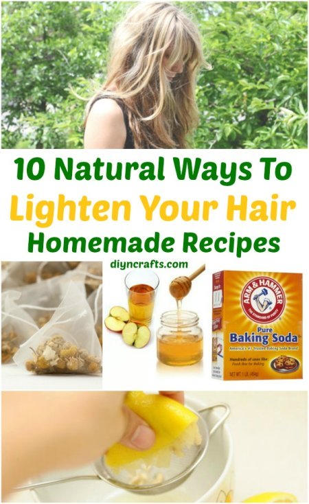 10 Natural Ways To Lighten Your Hair