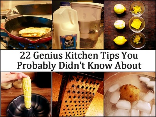22 Genius Kitchen Tips You Might Not Know