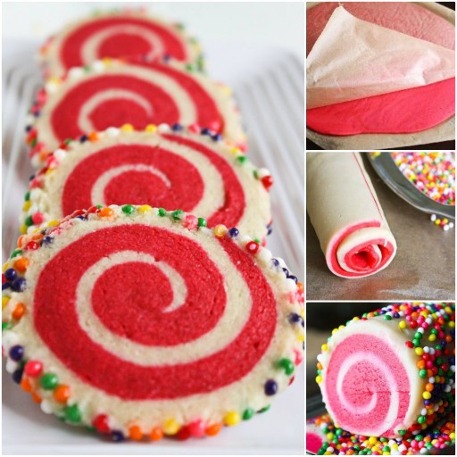 Colorful Spiral Cookie Recipe