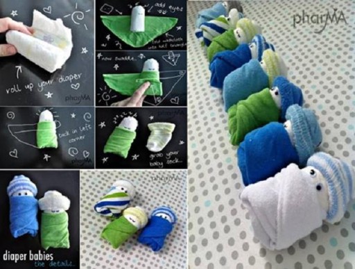 DIY diaper babies tutorial