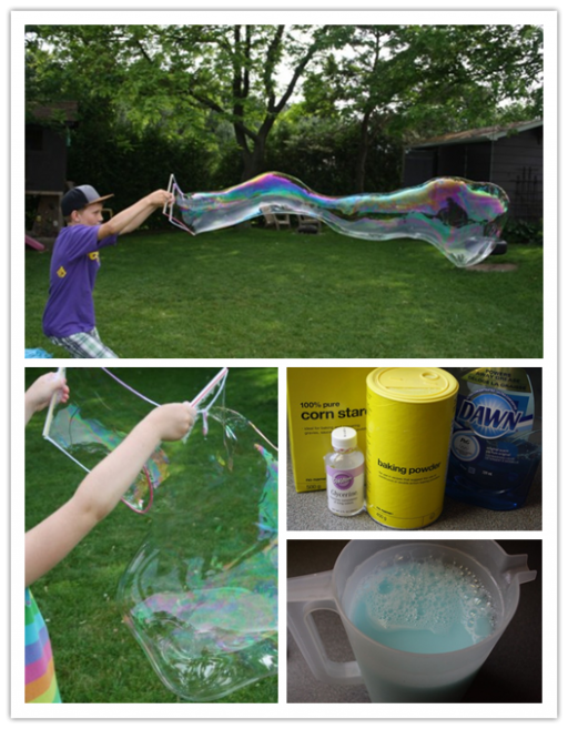 Giant Homemade DIY Bubbles Recipe & Tutorial 2