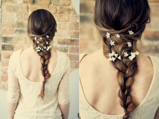 How To Do Flower Hair Braid Hairstyle Tutorial 2