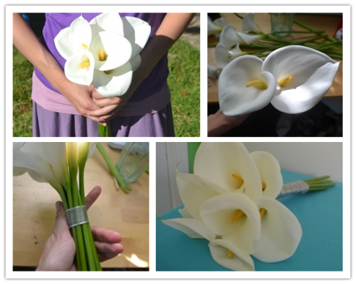 How To Make Calla Lily Bouquet