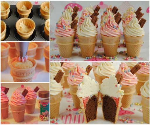 How To Make DIY Ice Cream Cone Cupcakes