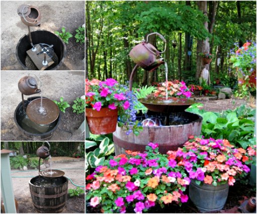 How To Make DIY Teapot Fountain
