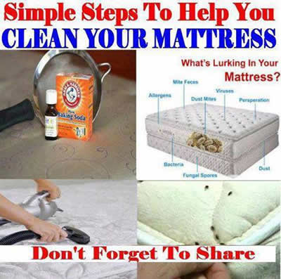 Simple and Effective Way to Clean Your Mattress