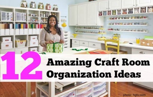 12 Amazing Craft Room Organization Ideas & Tips