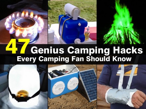 47 Amazing Camping Hacks Every Camping Fan Should Know