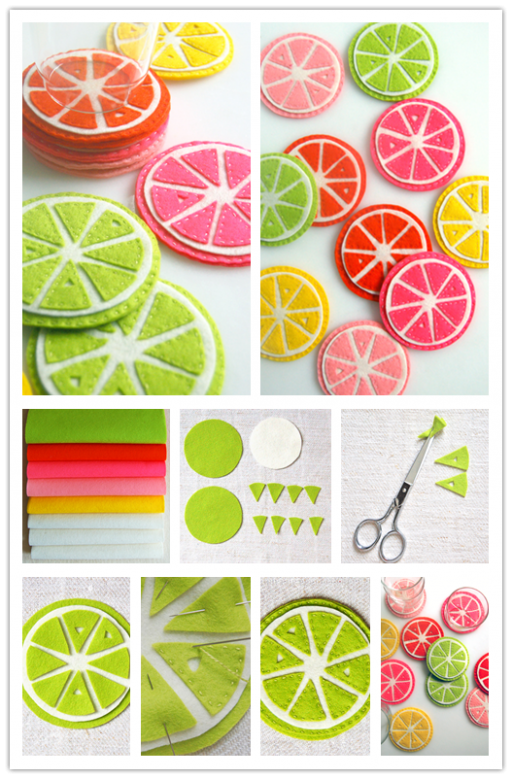 DIY Citrus Coasters Tutorial 2