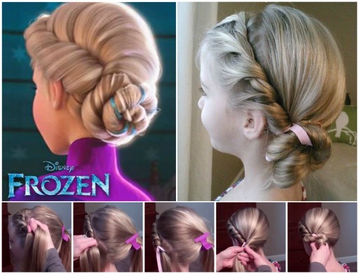 DIY Coronation Hairstyle Inspired by Disney's Frozen