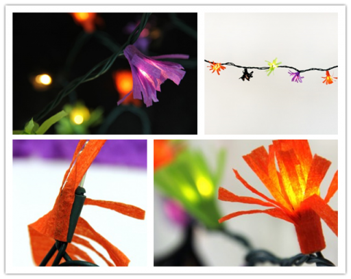 DIY Fringe String Lights Tutorial