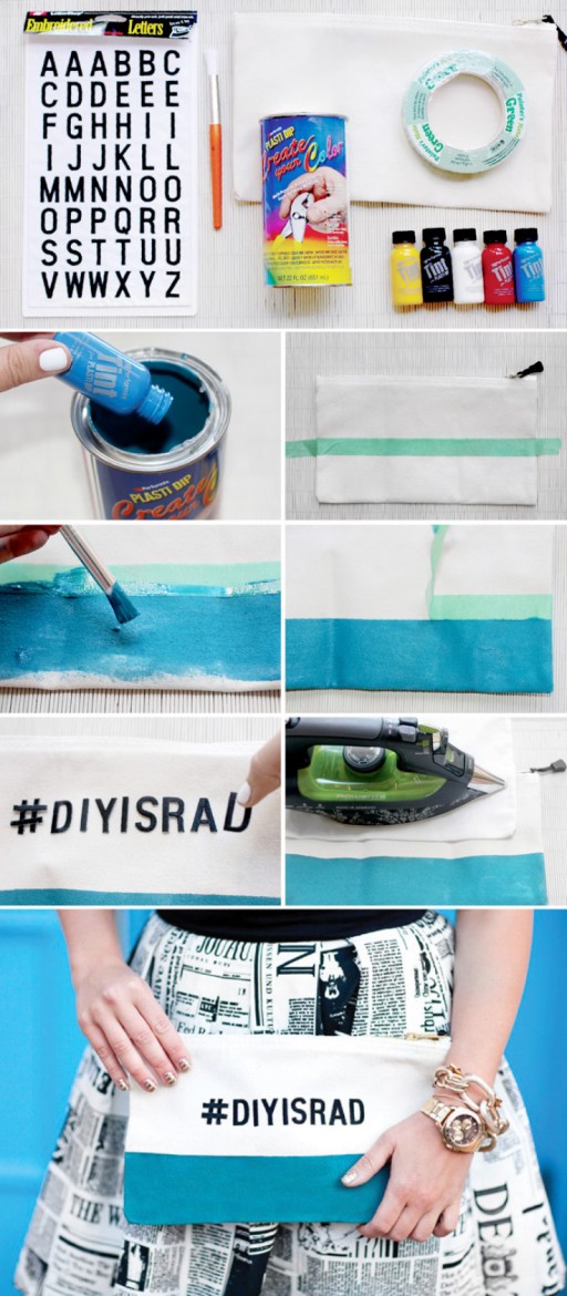 DIY Kate Spade Inspired Canvas Bag Tutorial