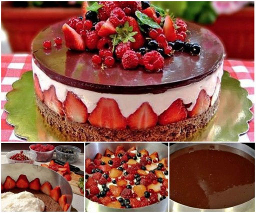 Delicious Chocolate Coconut Cream Torte Recipe