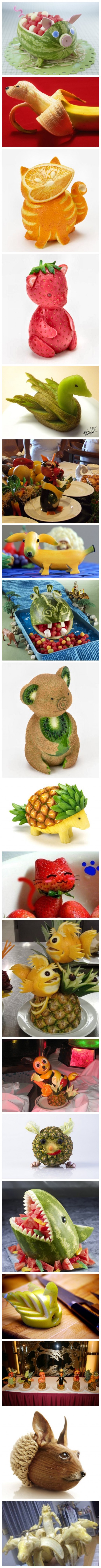 Fruit Carving Fun - When Creativity Meets Fruits 3