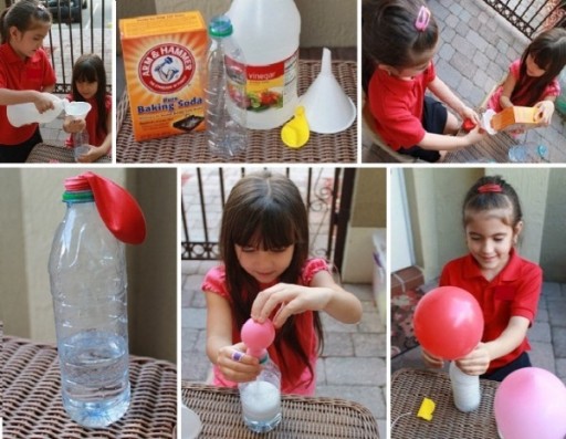 Fun Way To Blow Up Balloons & Teach Children Science