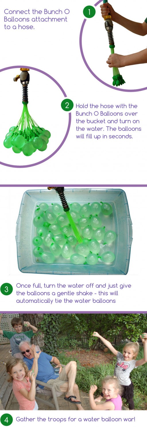 How To Fill 100 Water Balloons In One Minute With Bunch O Balloons 2