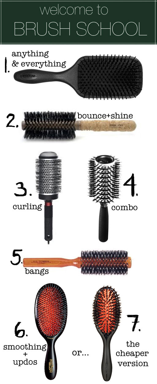 How To Use Hair Brushes