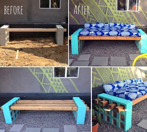 Simple Yet Nice DIY Outdoor Seating 2