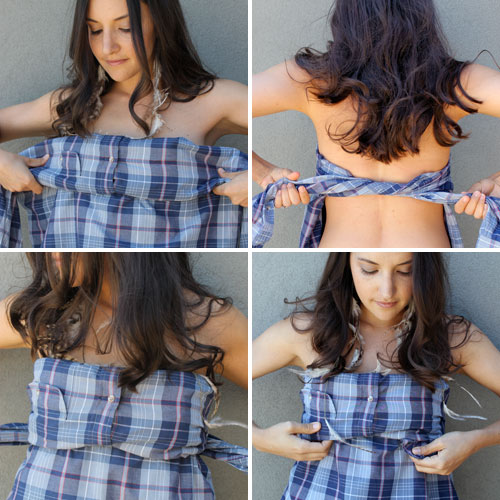 10 Ways A Girl Needs To Know How To Style A Men's Shirt 4