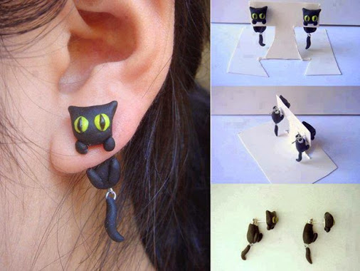 Cute Cat Earrings