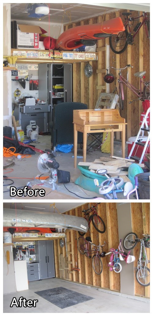 DIY Garage Organizing Ideas