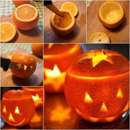 DIY Orange Lantern Tutorial