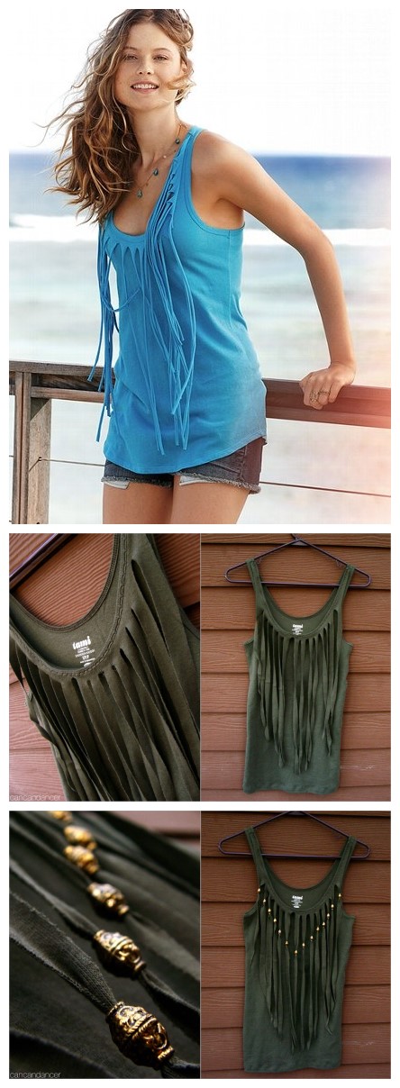 DIY Victoria's Secret Inspired Fringe Top Tutorial 2