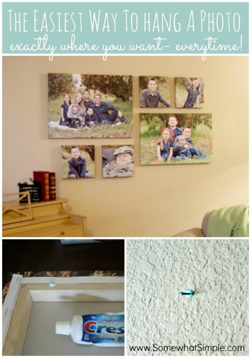 How To Hang A Photo Exactly Where You Want 2