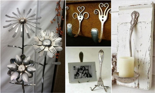 How To Make Artistic DIY Spoon Silverware Decorations 5