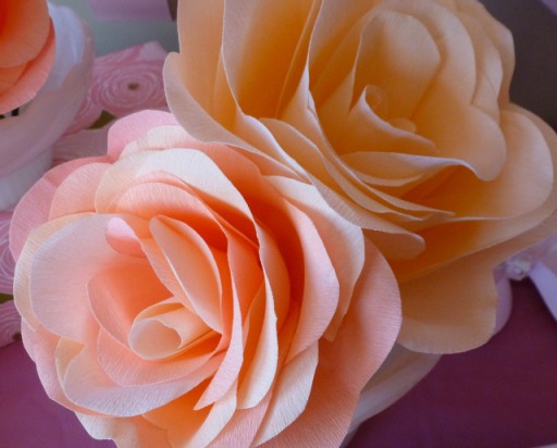 How To Make Pretty DIY Crepe Paper Flowers