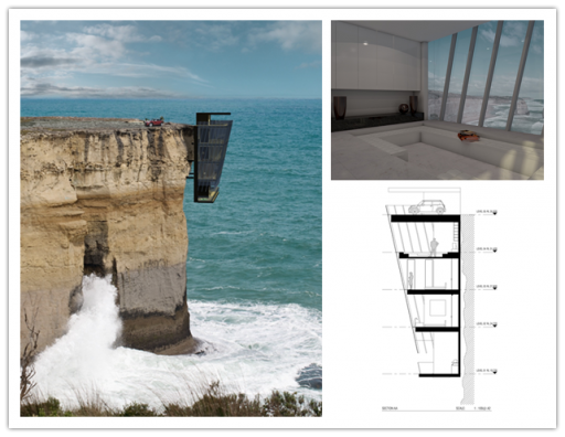 Wonderful Cliff House By Modscape Concept