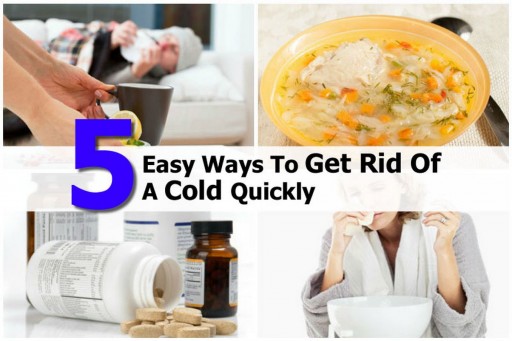 5 Ways To Get Rid Of Cold Fast