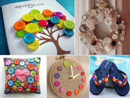 Creative Uses Of Buttons