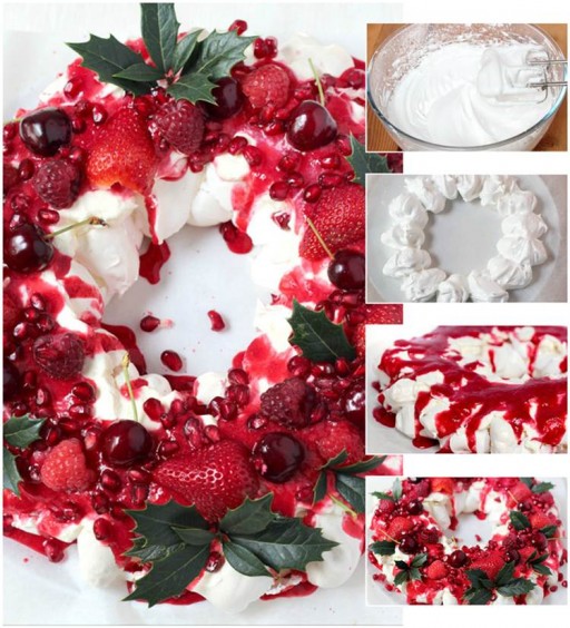 Culinary School - Berry Christmas Pavlova Recipe