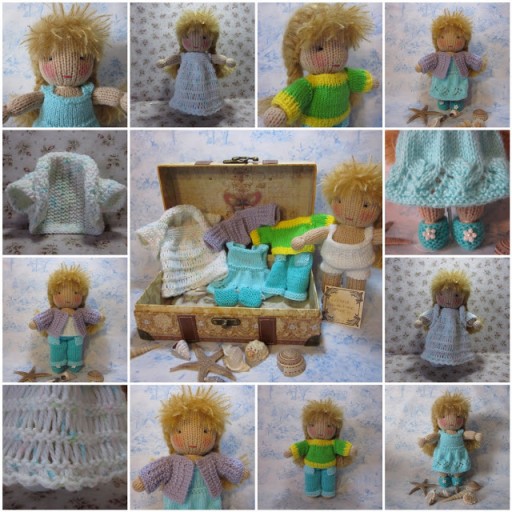 How To Knit Waldorf Doll Girl