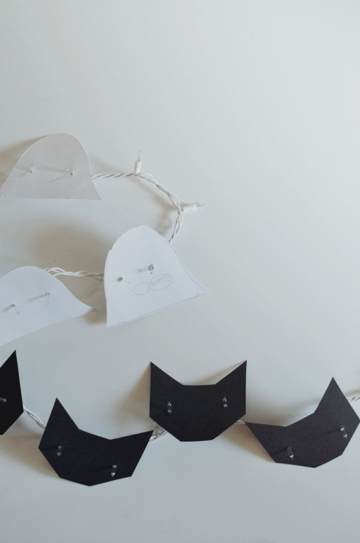 How To Make DIY Black Cats And Friendly Ghosts