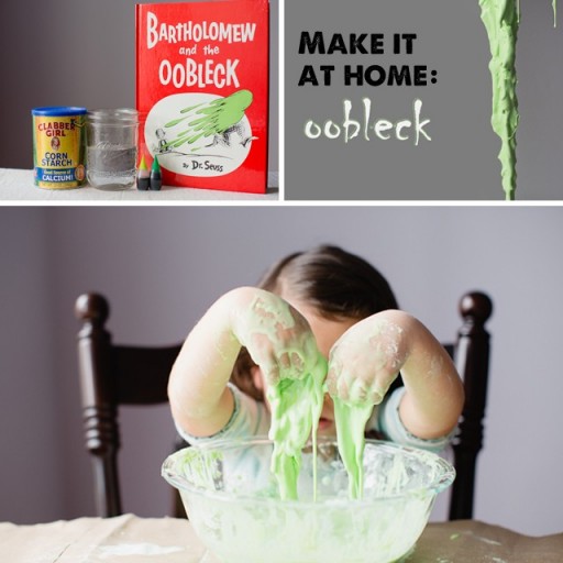 Dr. Seuss Oobleck Recipe - Fun Science Projects 1