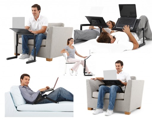 Gift Idea - Adjustable Vented Laptop & Book Stand 3