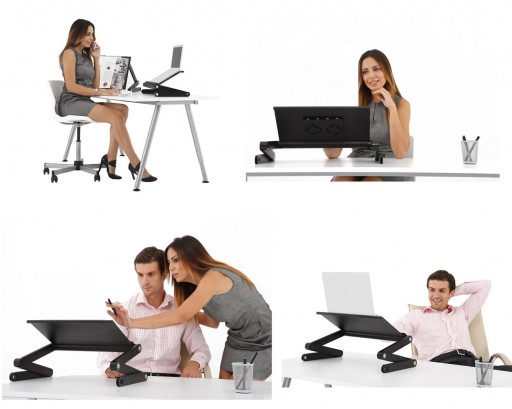 Gift Idea - Adjustable Vented Laptop & Book Stand