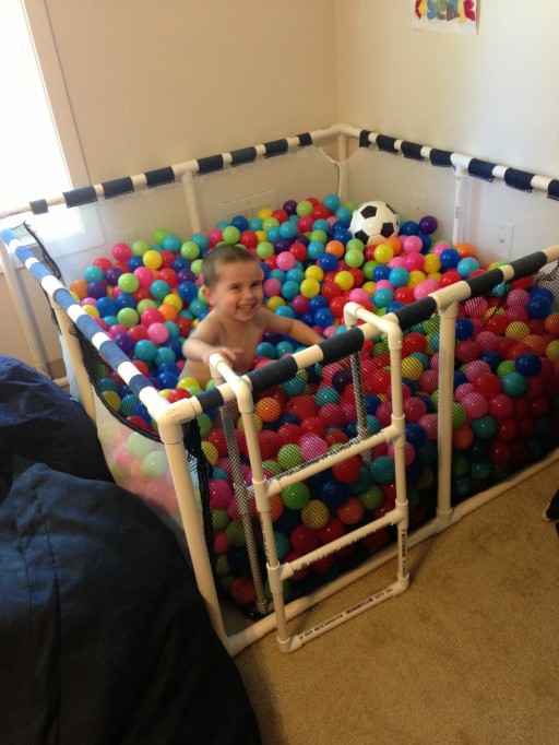 How To Make A Fun DIY Ball Pit For Toddlers