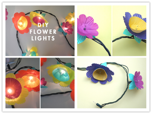 How To Make DIY Flower Lights